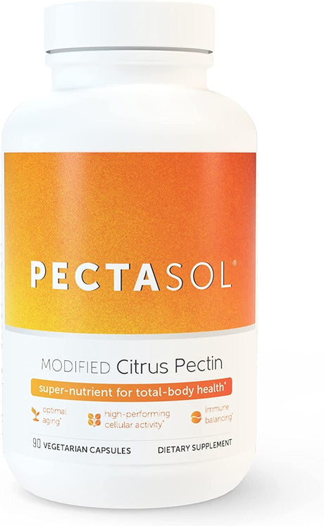 Econugenics - Pectasol Modified Citrus Pectin - 90 Capsules - Cellular Health & Immune System Supplement - Maintain Healthy Galectin-3 Levels - Cardiovascular Support