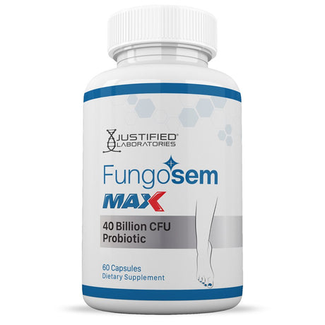 (5 Pack) Fungosem Hack Max 40 Billion CFU Probiotic Nail Support 300 Capsules