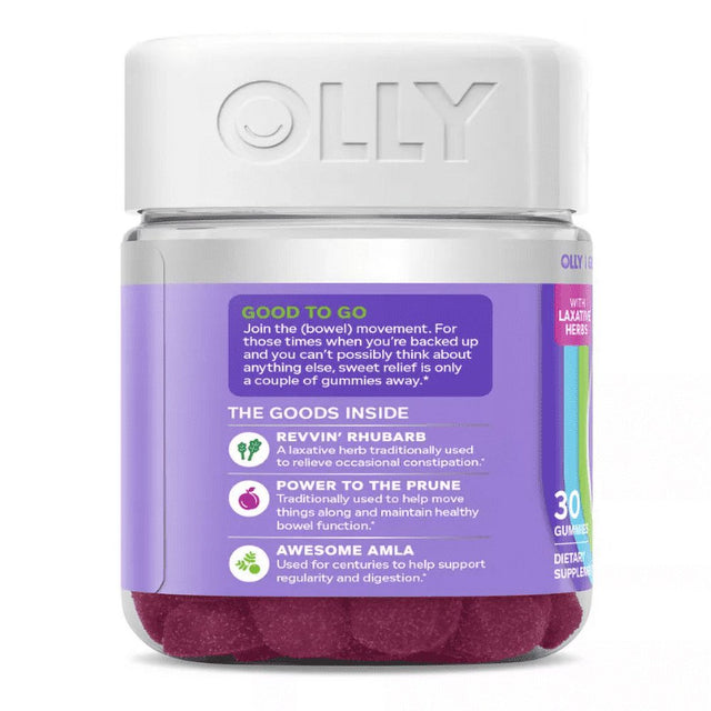 Olly Keep It Movin' Digestive Gummies Gut Health (30 Gummies) *EN