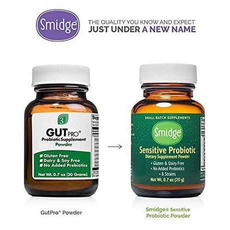 Smidge® Sensitive Probiotic Powder & Dosage Spoon (Gutpro®)