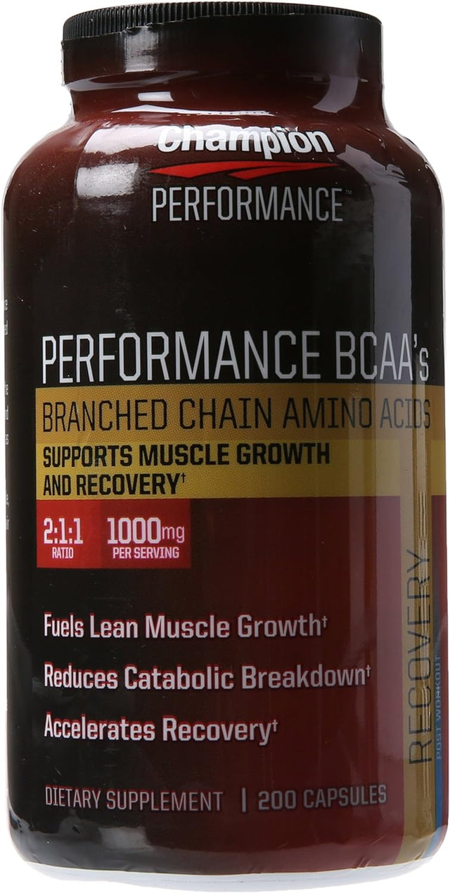 Champion Performance, Performance Bcaas, 200 Capsules