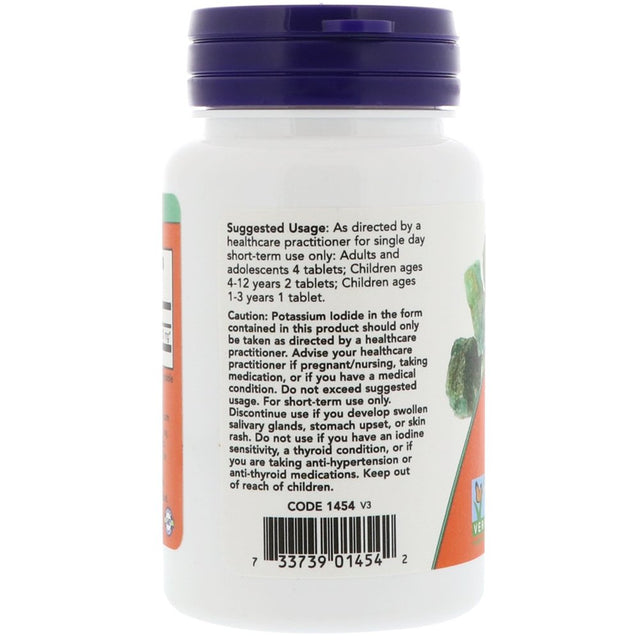 NOW Foods - Potassium Iodide 30 Mg. - 60 Tablets