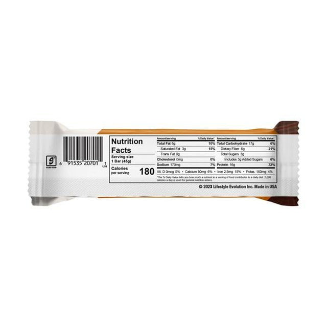 Nugo Slim Crunchy Peanut Butter Bar, 1.59 Oz