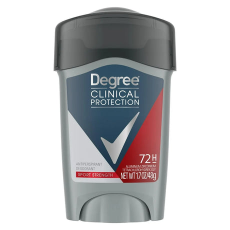 Degree Clinical Protection Long Lasting Men'S Antiperspirant Deodorant Stick, Masculine, 1.7 Oz