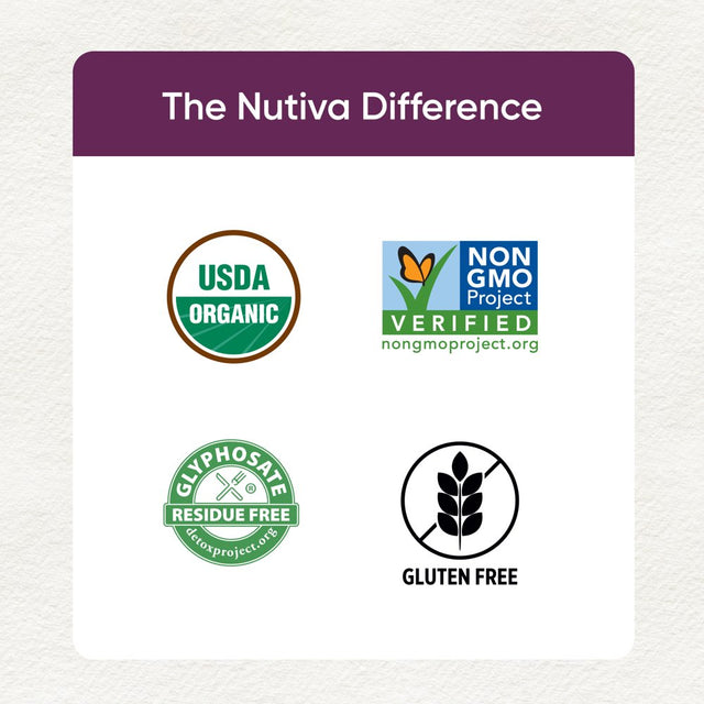 Nutiva Organic Chia Seed, Black, 32 Oz (907 G)