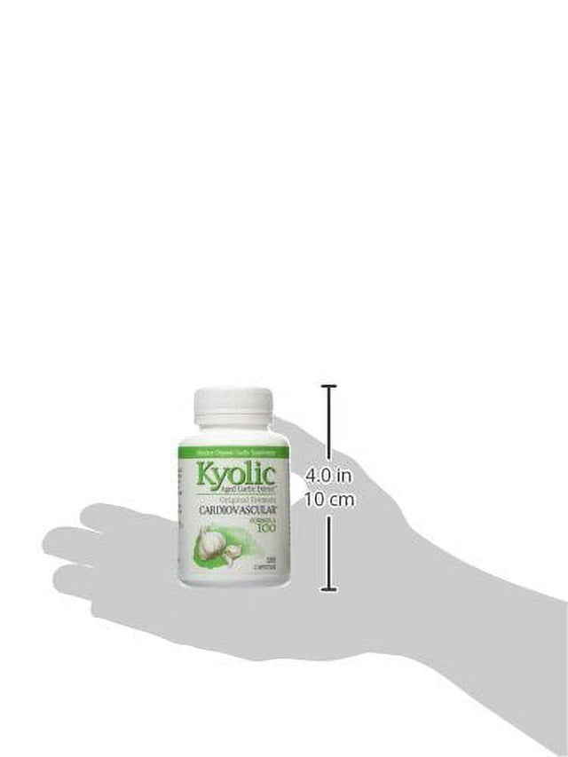 Kyolic Aged Garlic Extract Cardiovascular Formula 100 - 100 Tablets