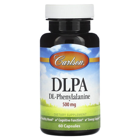 Carlson Labs - DLPA Dl-Phenylalanine 500 Mg. - 60 Capsules