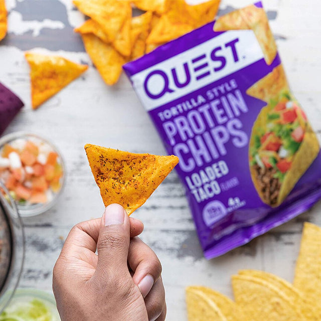 Quest Tortilla Style Protein Chips - Loaded Taco