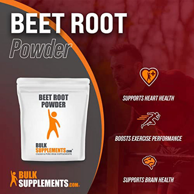 Bulksupplements.Com Beet Root Powder - Beet Juice Powder - Beets Powder - Beet Root Supplement - Red Beet Powder - Beets Supplements - Nitric Oxide Supplement (1 Kilogram - 2.2 Lbs)