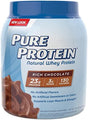 Pure Protein 100 % Whey Protein, Rich Chocolate, 1.6 Pounds