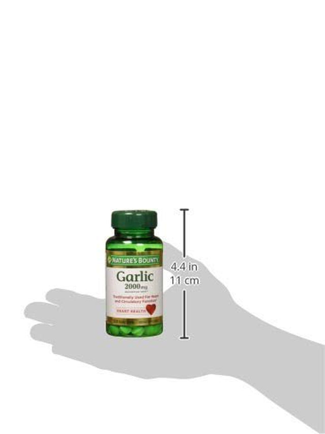 Nature'S Bounty Garlic 2000Mg, Tablets 120 Ea