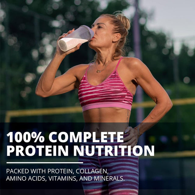 Protein Powder with Collagen & Amino Acids, Vanilla, Pureclean Performance