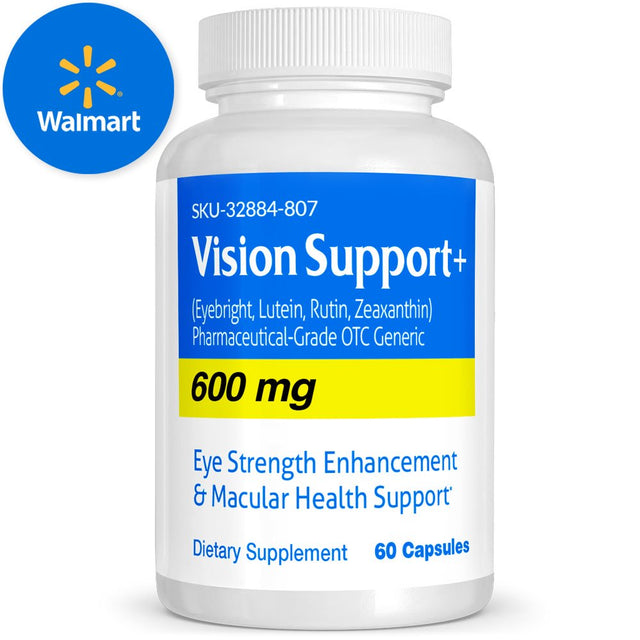 Vision Support Pharmaceutical Grade OTC, Eye Vision Supplement, 60 Capsules, Vitasource