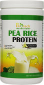 Biotech Nutritions Pure Non-Gmo Pea Rice Protein, Vanilla, 16 Ounce