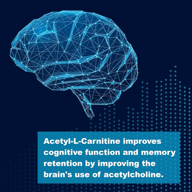 Lifelink'S ALC (Acetyl L-Carnitine) | 500 Mg X 90 Capsules | Cognitive Enhancer | Gluten Free & Non-Gmo | Made in the USA