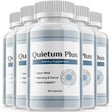 (5 Pack) Quietum plus - Dietary Supplement for Hearing - Tinnitus Support for Healthy Middle and Inner Ear Structures, Cognitive and Nootropic Support, Nerves and Blood Supply - 300 Capsules