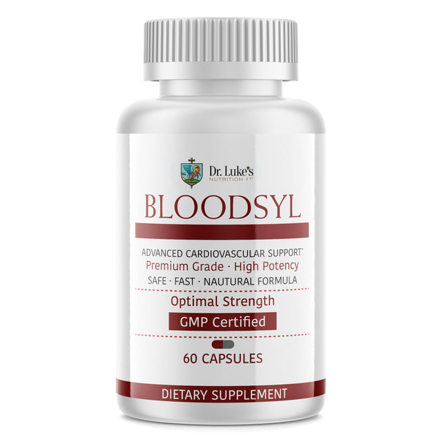 Bloodsyl- Sugar/Heart/Advanced Cardiovascular Support - 60 Capsules- Dr. Luke'S