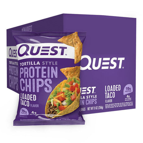 Quest Tortilla Style Protein Chips - Loaded Taco