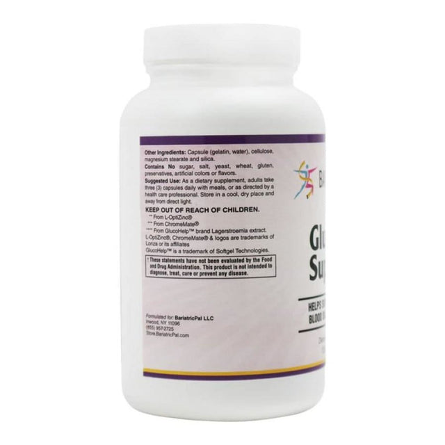 Glucose Support Capsules by Bariatricpal - Helps Support Normal Blood Sugar Balance