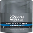 Dove Men+Care Face Lotion, Hydrate 1.69 Oz (Pack of 3)