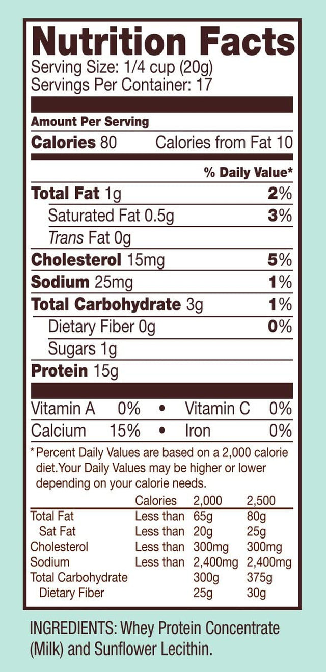 Bob'S Red Mill Whey Protein Powder 12Ounce Package May Vary, Red, Unflavored, 12 Ounce