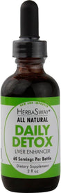 Herbasway Daily Detox Liver Enhancer, 2 Fluid Ounce (Pack of 3)