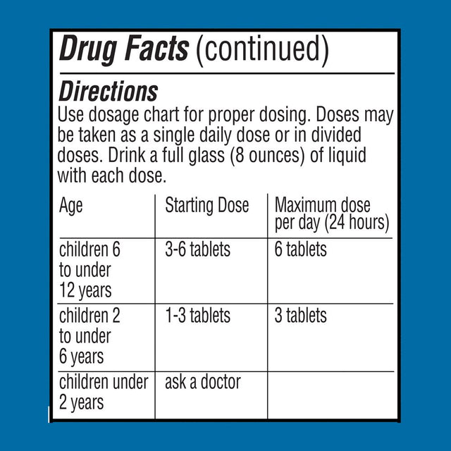 Equate Children'S Saline Laxative for Bowel Issues, Chewable Tablets, Watermelon Flavor, over the Counter, 30 Count