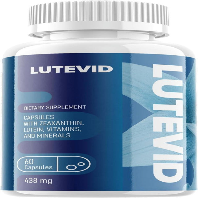 (1 Pack) Lutevid - Revolutionary Advanced Vision Matrix Formula - Supports Healthy Vision - Dietary Supplement for Eyes Sight - 60 Capsules