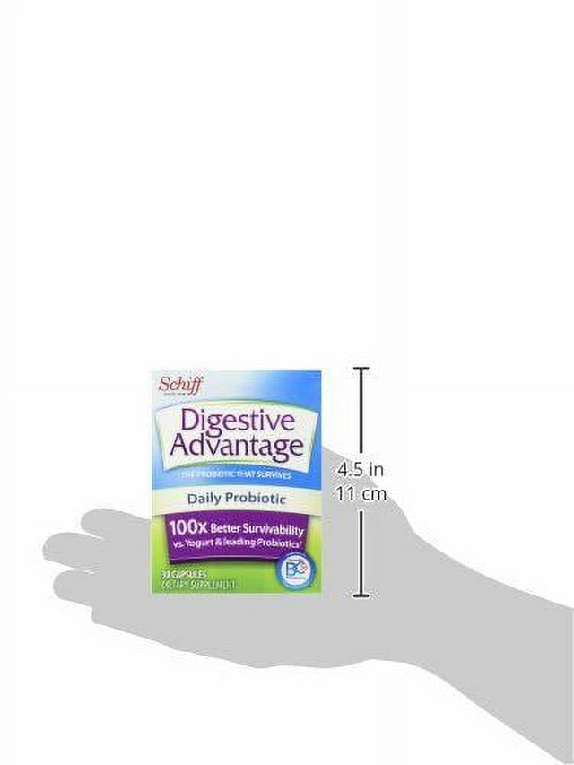 Digestive Advantage Daily Probiotic Capsules, 30 Ct