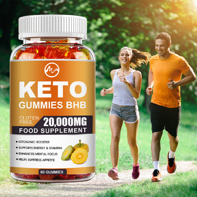 Minch Keto Gummies with Apple Vinegar Weight Loss Supplement 20000 Mg, for Men & Women, 60 Gummies