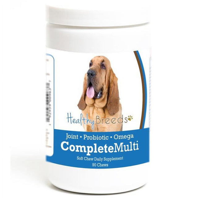 Healthy Breeds 192959009637 Bloodhound All in One Multivitamin Soft Chew - 90 Count