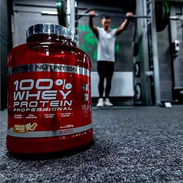 100% Whey Protein Professional 2350G Caramel Scitec Nutrition 78 Servings 5,18Lb