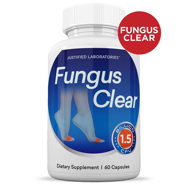 Fungus Clear Probiotic 1.5 Billion CFU Supplement Pills Toenail Fungus Treatment 60 Capsules