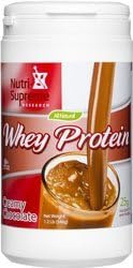 Nutri-Supreme Research Whey Protein Powder Creamy Chocolate Dairy Cholov Yisroel - 1.2 LB