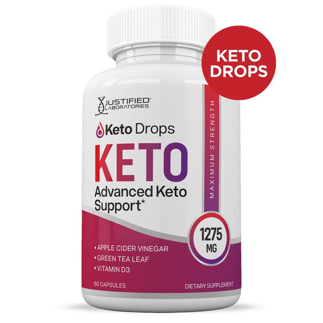 (10 Pack) Keto Drops Keto ACV Pills 1275Mg Alternative to Gummies Dietary Supplement 600 Capsules