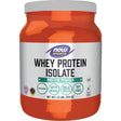 NOW Sports Nutrition, Whey Protein Isolate, 25 G with Bcaas, Unflavored Powder, 1.2-Pound