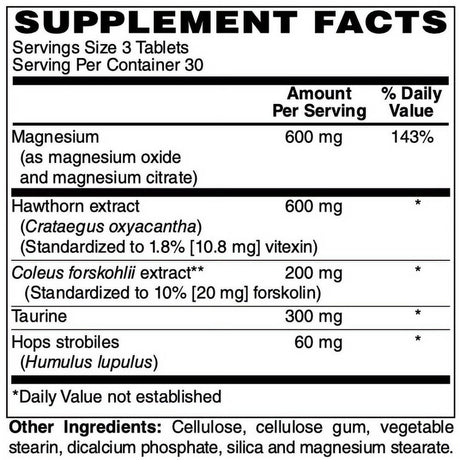 Blood Pressure Support Tabs 90'S by Netrition