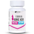 Feminiva Boric Aci Vaginal Suppositories 600Mg - 30 Capsules