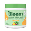 Bloom Nutrition Green Superfood | Super Greens Powder Juice & Smoothie Mix | Complete Whole Foods (Organic Spirulina, Chlorella, Wheat Grpeace), Probiotics, Digestive Enzymes, & Antioxidants (Mango)