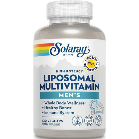 Solaray High Potency Liposomal Multivitamin - Men'S 120 Veg Caps