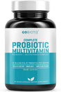 Gobiotix Probiotic Multivitamin | Daily Multivitamin with Probiotics | 25 Billion CFU | Immune Boost & Digestive Health, Flora Probiotic for Women & Men | Gluten Free ? 90 Veggie C