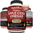 Nutrivein Apple Cider Vinegar Capsules 1600Mg Weight Loss Supplement 120 Vegetable Capsules