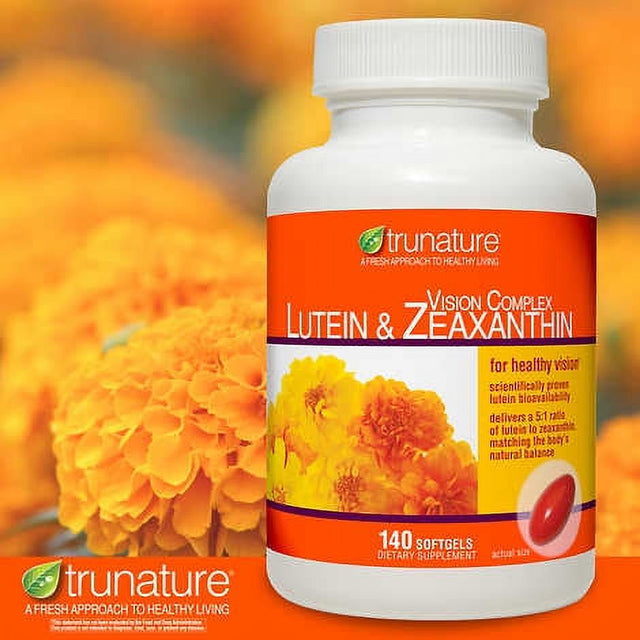 Trunature Vision Complex Lutein & Zeaxanthin, 140 Softgels