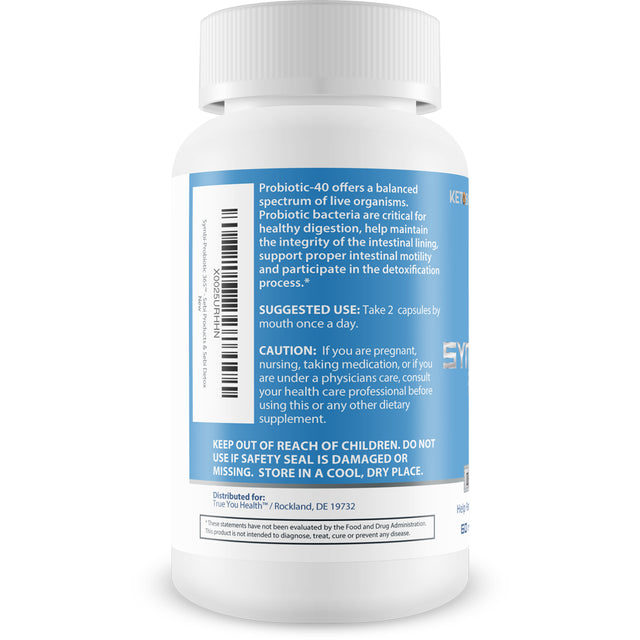 Symbi-Probiotic 365 Keto Probiotic Health Support - Probiotic Life Energy & Gut Support - Health Starts in the Gut - Healthy Symbiotic 365 Daily Probiotic - Inspired by Dr Sebi Products