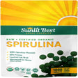 Sunlit Best - USDA Organic Spirulina Tablet - Natural Super Greens Supplements for Immune Support, Gut Health & Energy Drink Tablets with Chlorophyll, Vegan & High Protein Non GMO, 1000 Superfood Tab