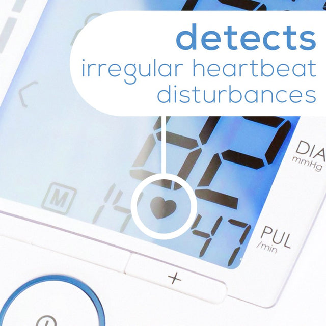 Beurer Upper Arm Blood Pressure Machine, Fully Automatic, Easy Readings with Illuminated XL Display, Accurate Measurement, BM47