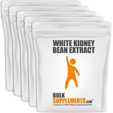 Bulksupplements.Com White Kidney Bean Extract - Hunger Suppressant for Men - Sugar Blocker - Lean Bean - Carb Blocker (5 Kilograms)