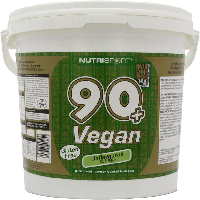 Nutrisport 90+ Protein Vegan Powder 2.5Kg