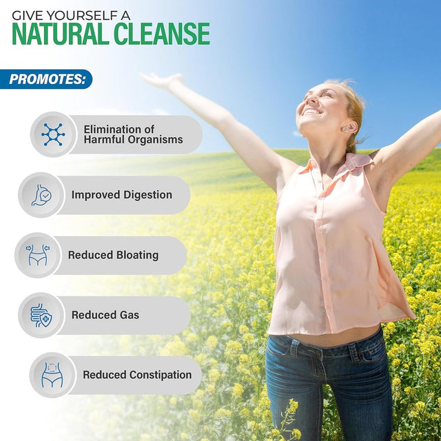 Intestinepro 10-Day Intestine Cleanse for Humans with NON-GMO Wormwood NEW