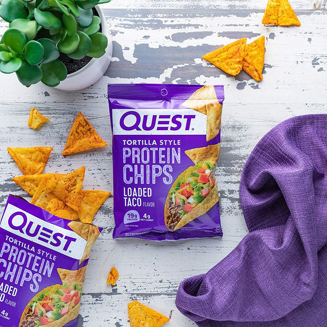 Quest Tortilla Style Protein Chips - Loaded Taco